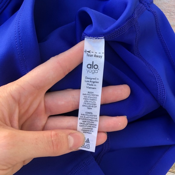 NWT Alo Yoga Archer Fitted Long Sleeve Top - Picture 7 of 7